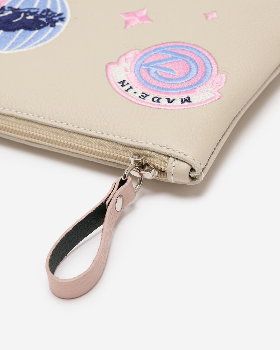 bolsa grande con cremallera roots x wicked