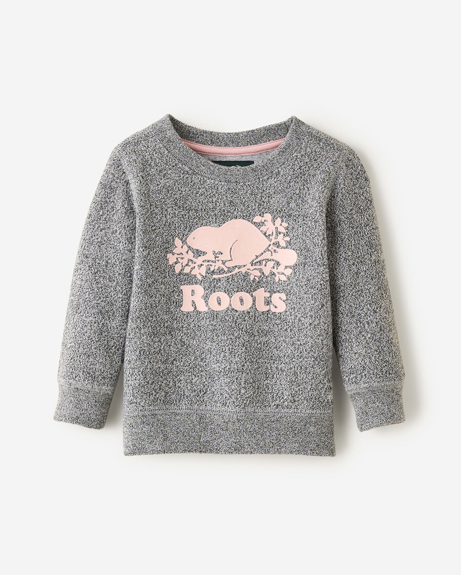 sudadera con cuello redondo original orgánica para bebé