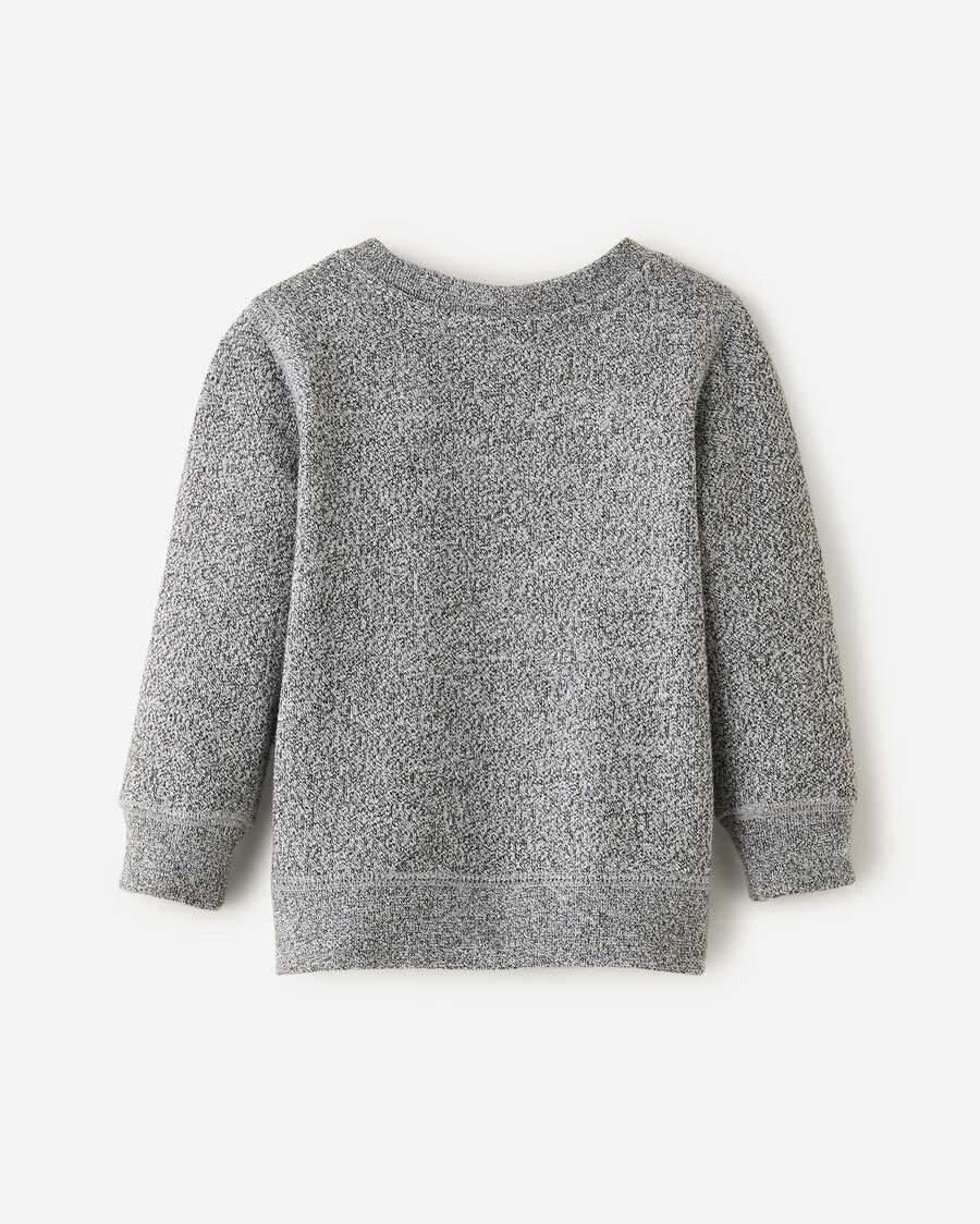 sudadera con cuello redondo original orgánica para bebé