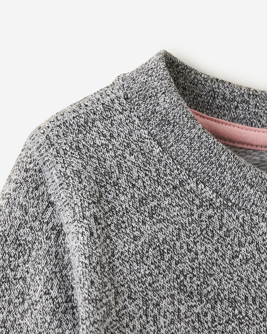 sudadera con cuello redondo original orgánica para bebé