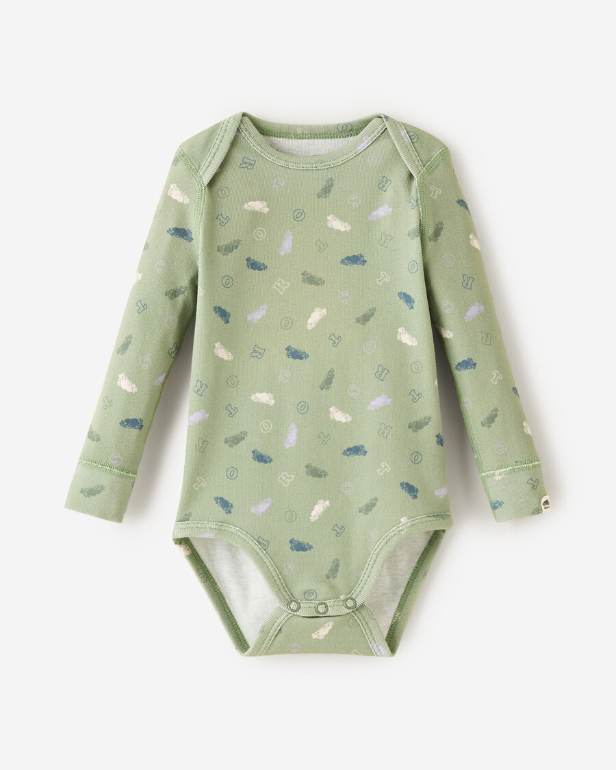 primer body para bebé roots
