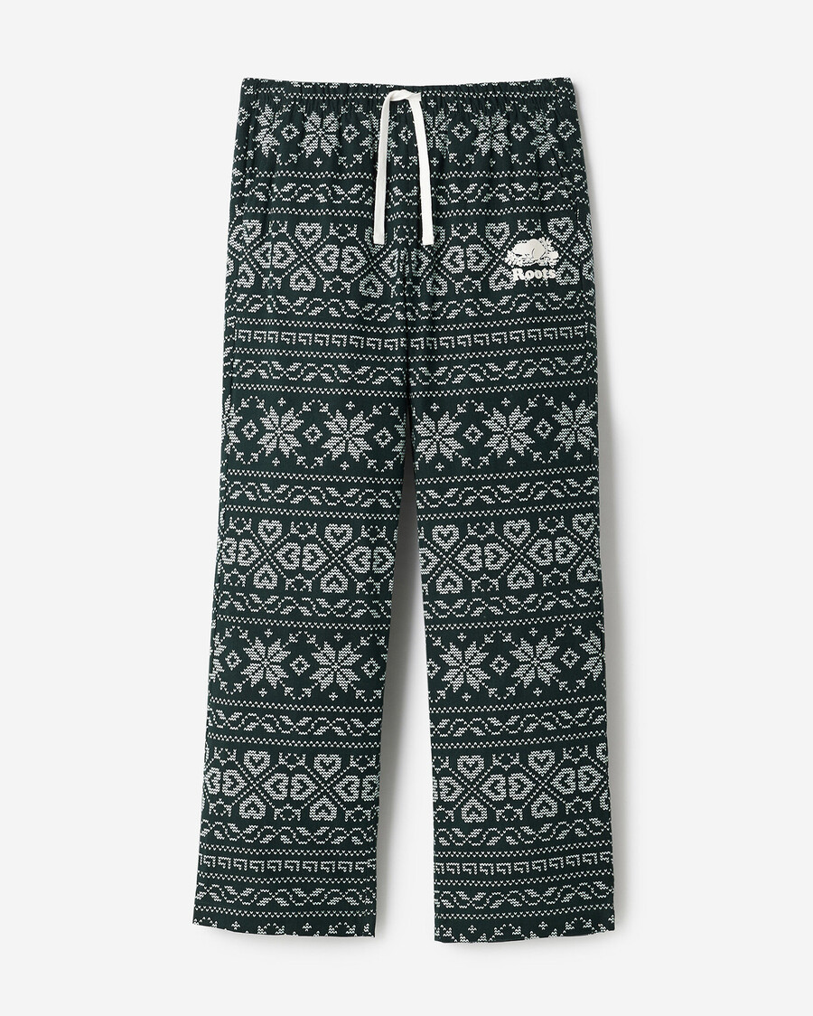 pantalón de pijama navideño para mujer