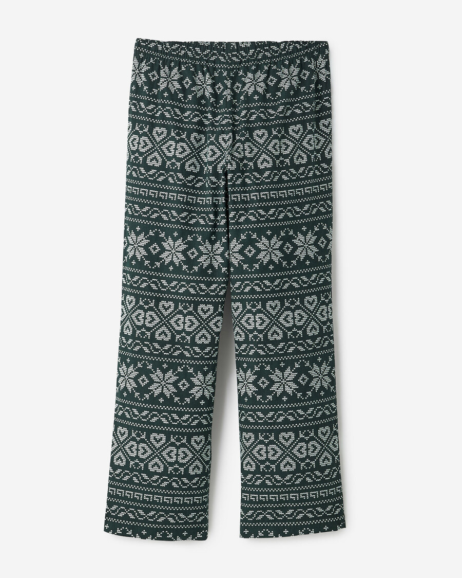 pantalón de pijama navideño para mujer