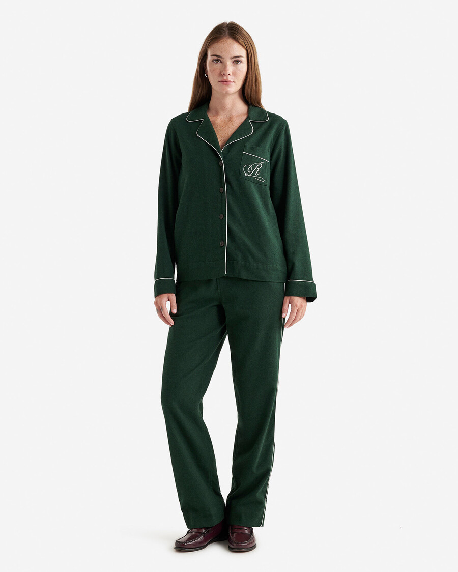 conjunto de pijama roots signature para mujer