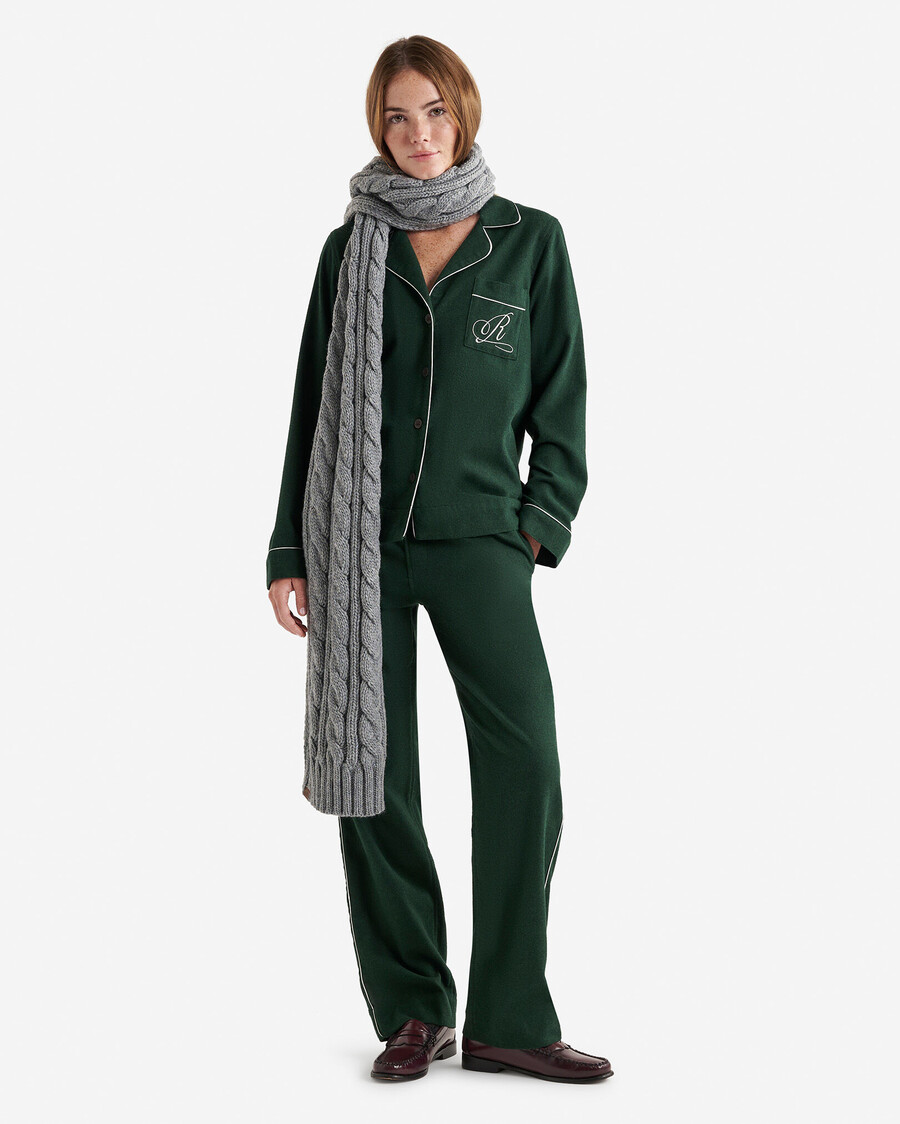 conjunto de pijama roots signature para mujer