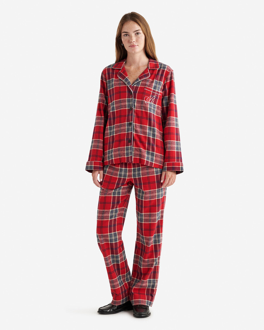 conjunto de pijama roots signature para mujer