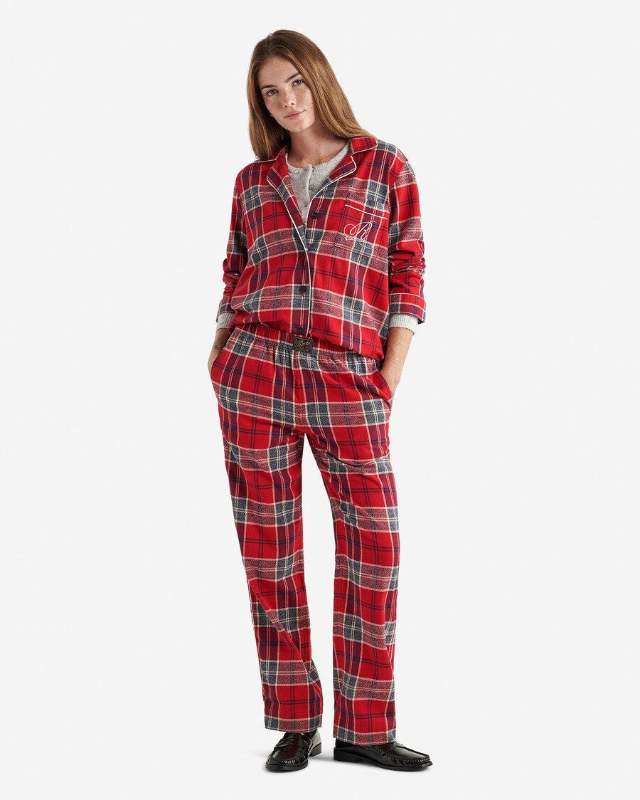 conjunto de pijama roots signature para mujer