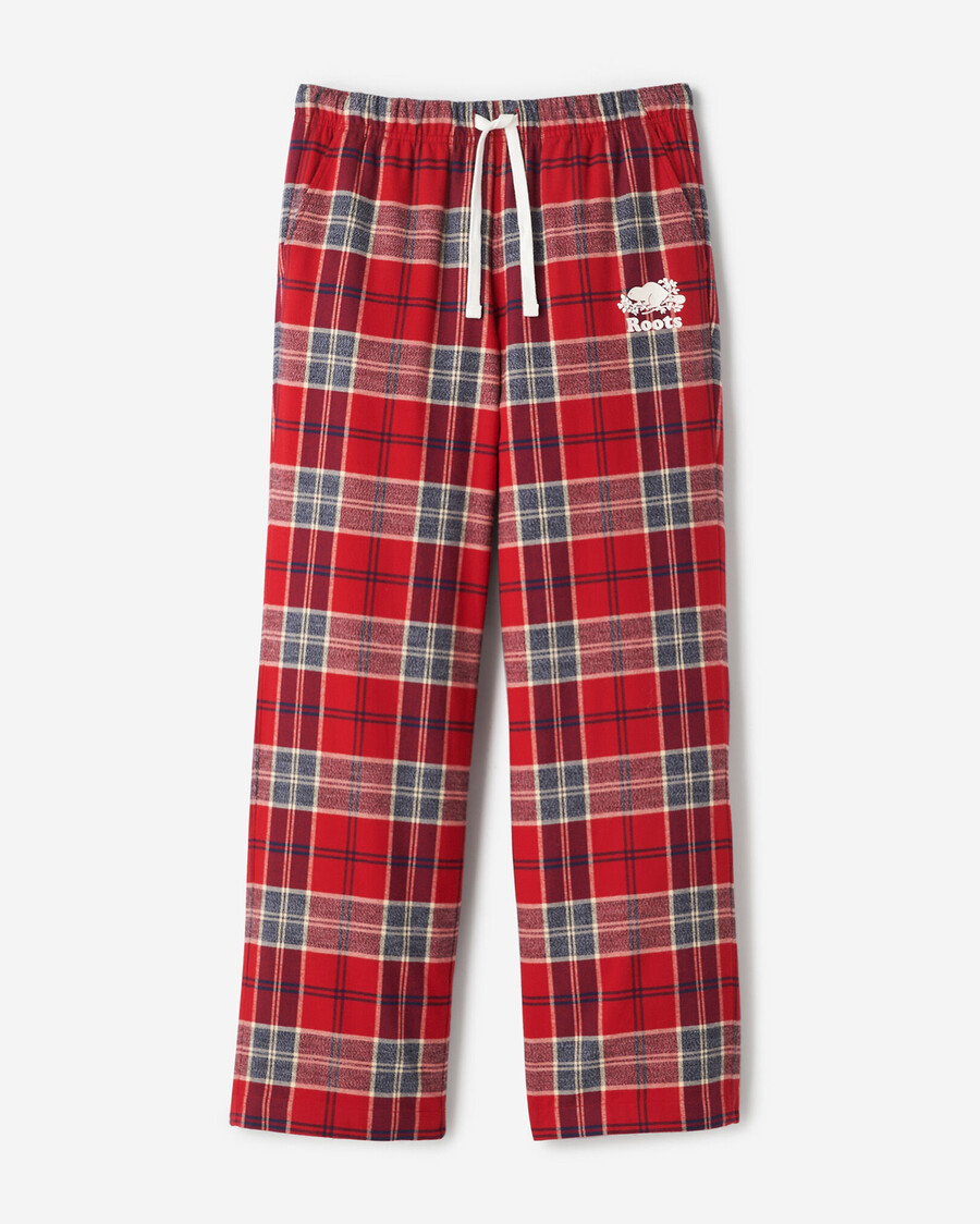 pantalón de pijama a cuadros para mujer