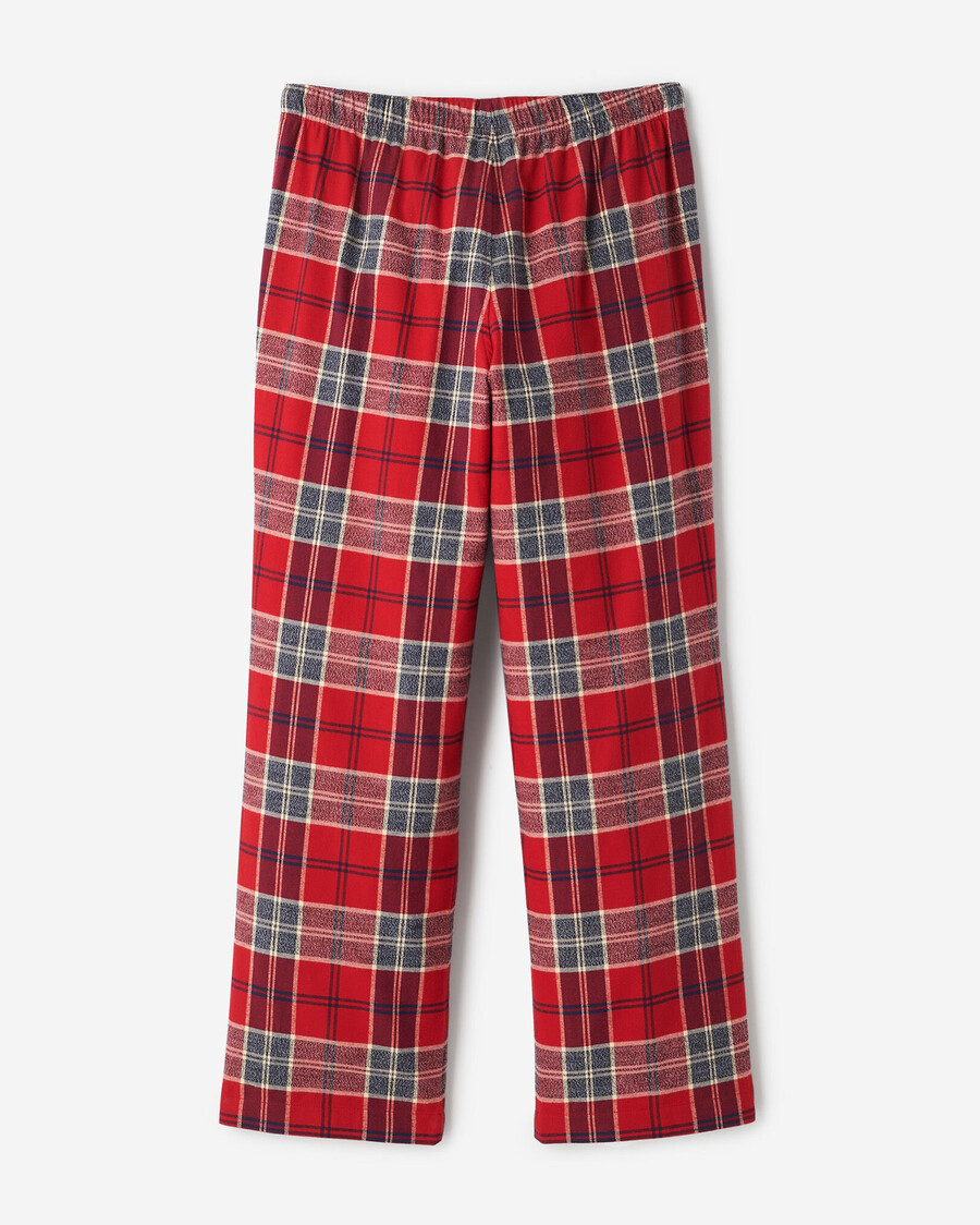 pantalón de pijama a cuadros para mujer