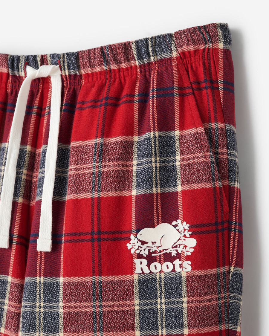 pantalón de pijama a cuadros para mujer