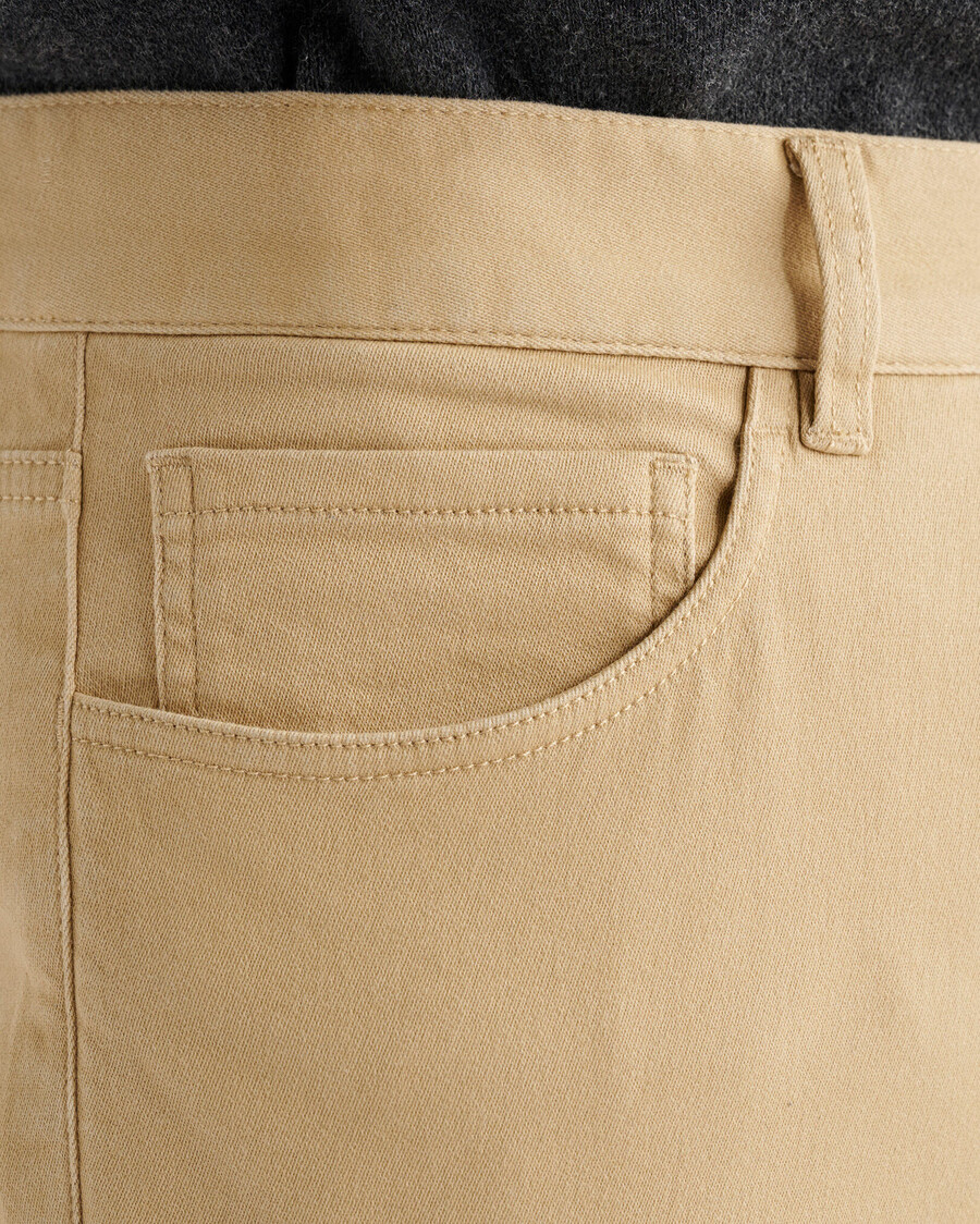 pantalón park stretch de 5 bolsillos con entrepierna de 32 pulgadas