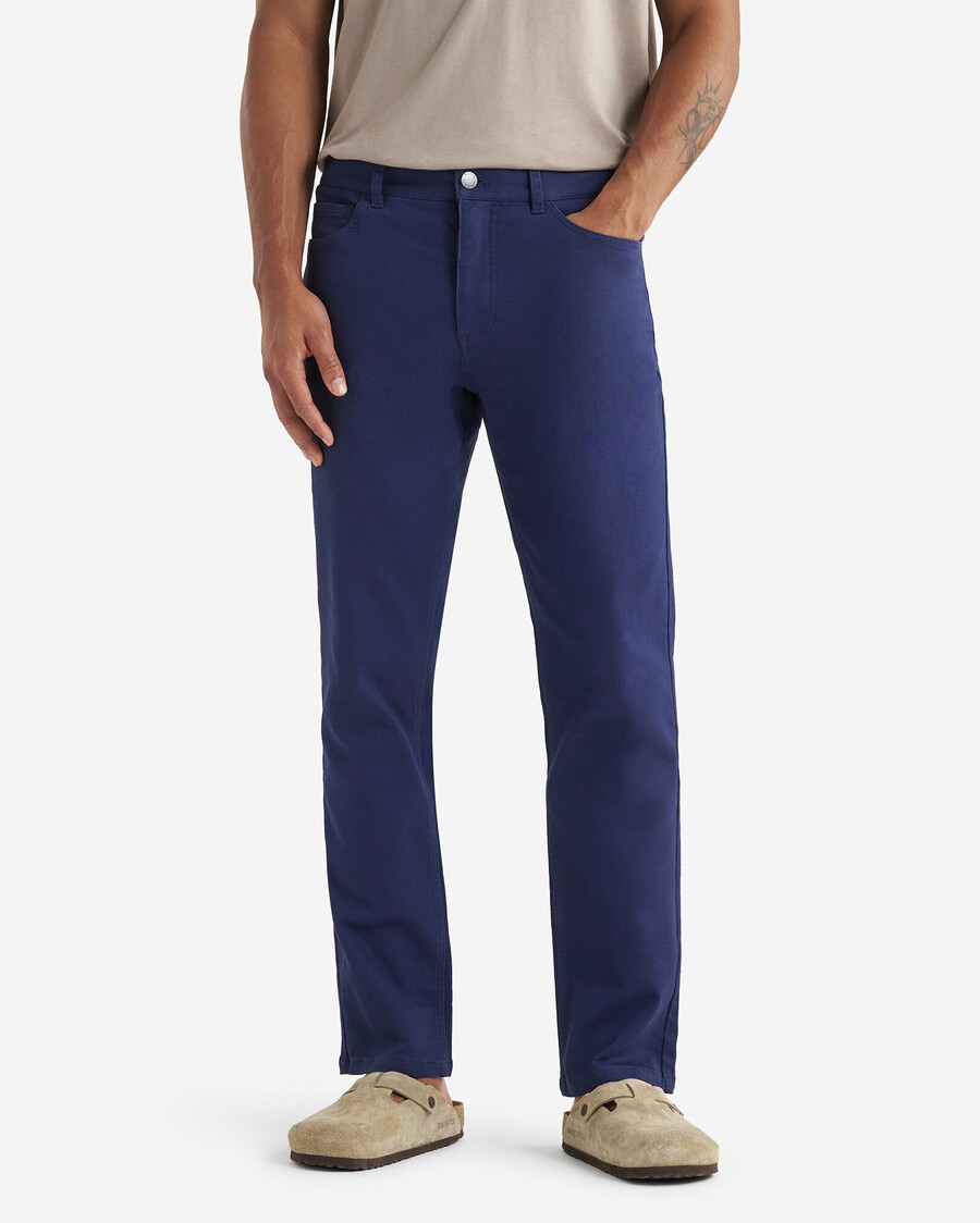 pantalón park stretch de 5 bolsillos con entrepierna de 32 pulgadas