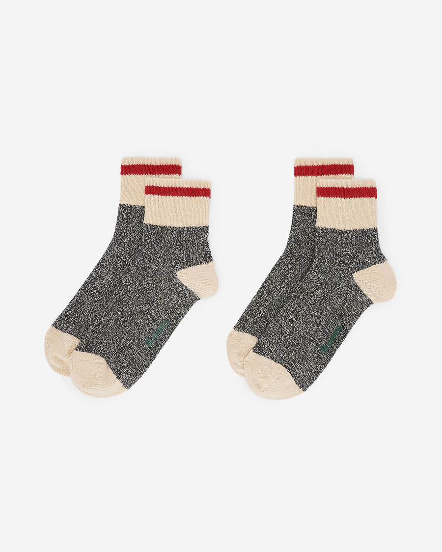 calcetines tobilleros clásicos de cabina para adultos paquete de 2