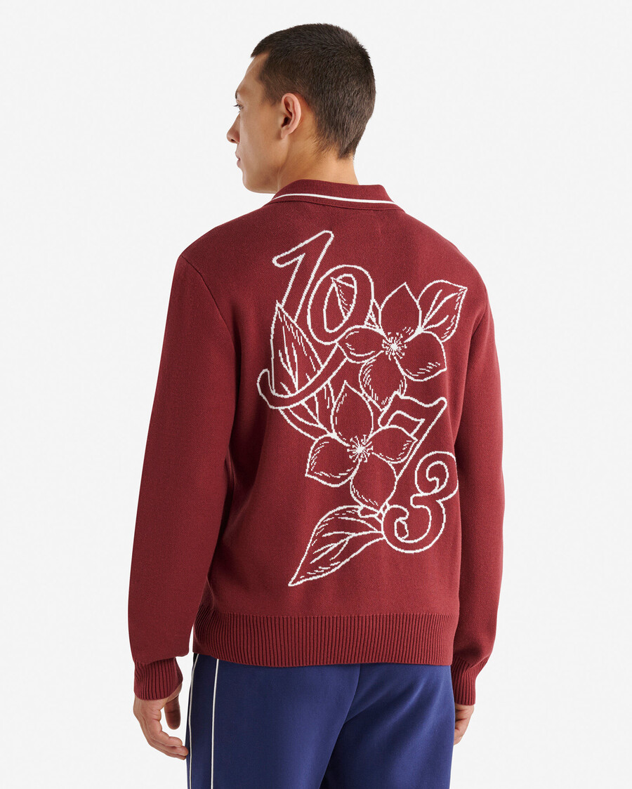cárdigan con cremallera de jacquard de robson