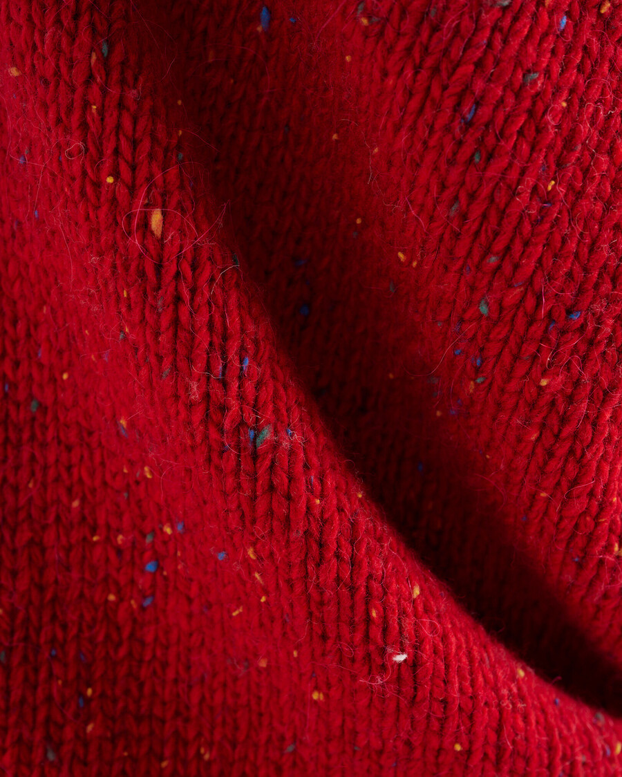 suéter fair isle de gran tamaño