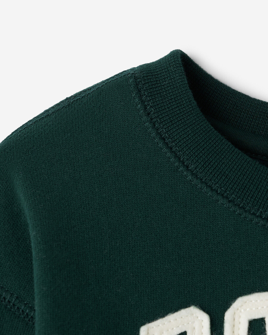 sudadera con apliques baby roots