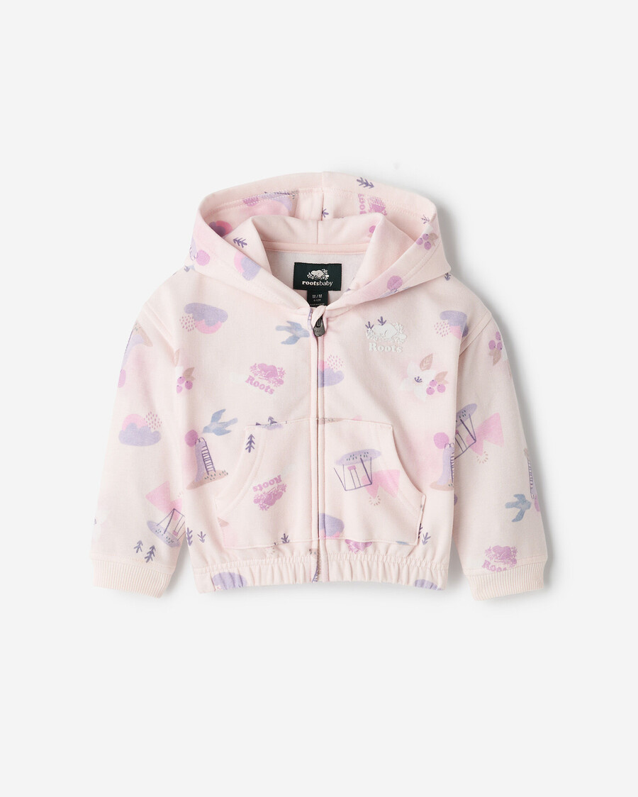 sudadera con capucha y cremallera completa baby nature playground