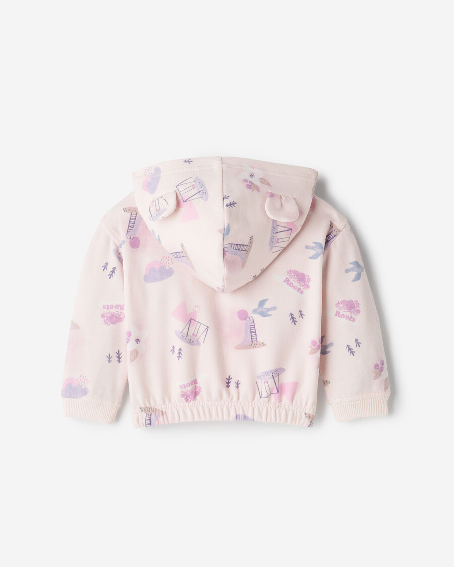 sudadera con capucha y cremallera completa baby nature playground