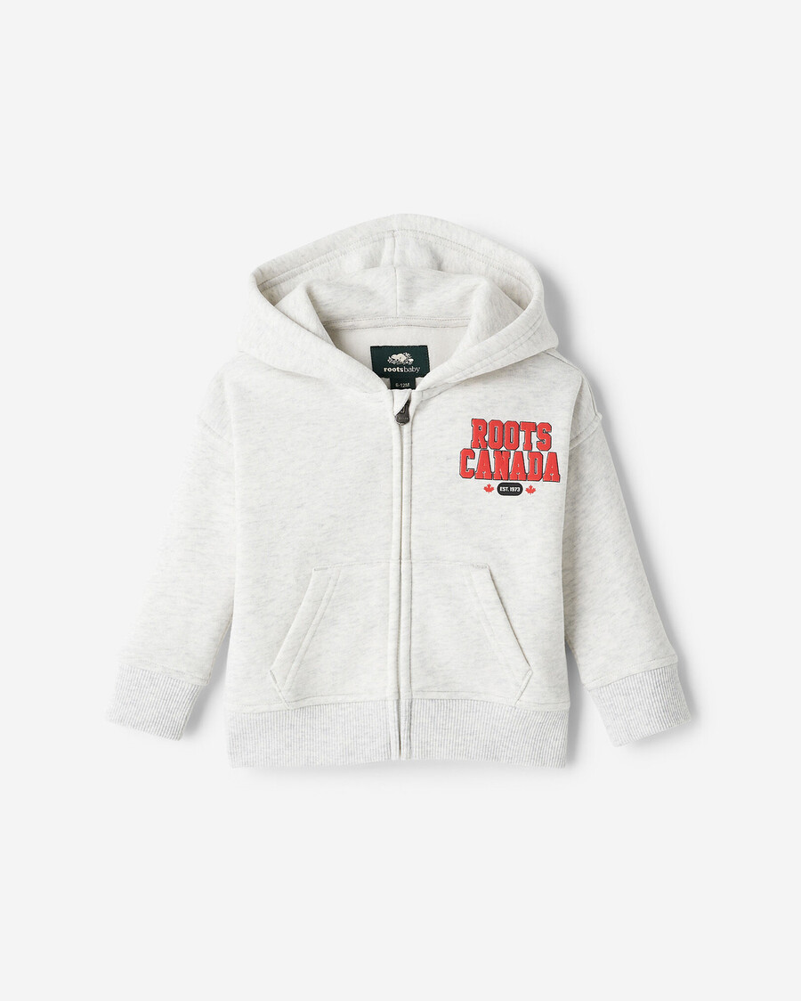 sudadera con capucha y cremallera completa baby northern roots