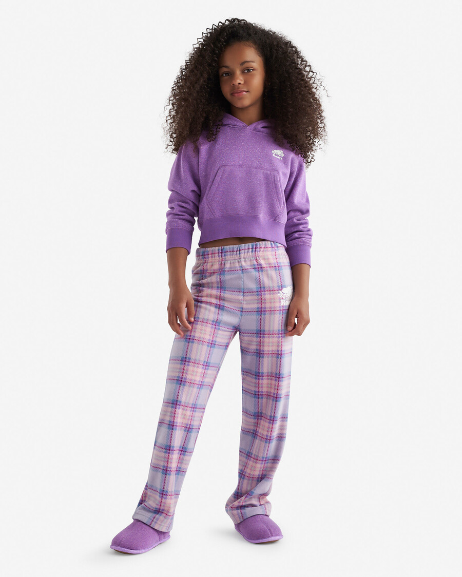 sudadera corta cooper sparkle para niñas