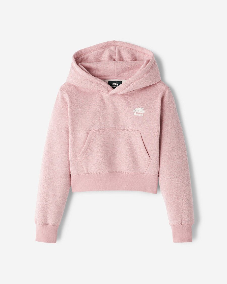 sudadera corta cooper sparkle para niñas