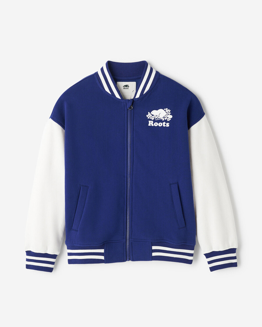 chaqueta universitaria para niños