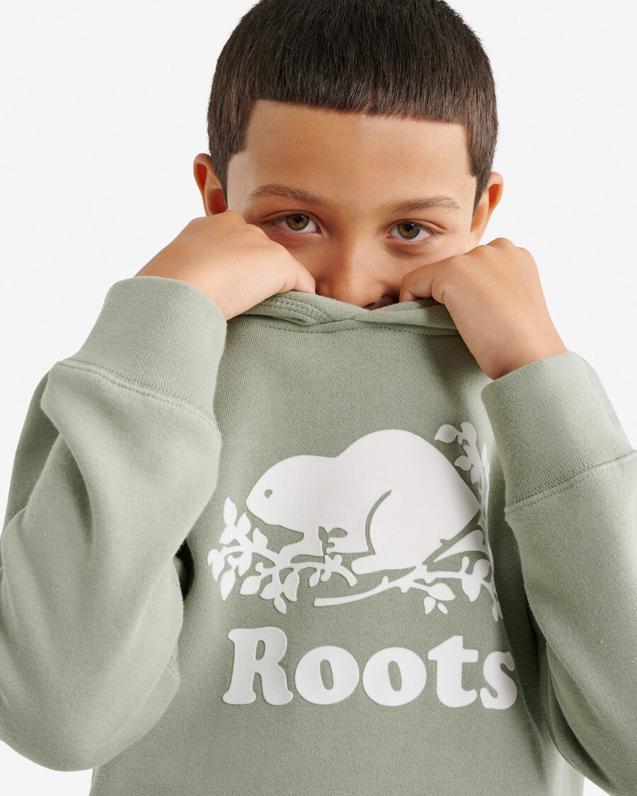 sudadera con capucha kanga original orgánica para niños