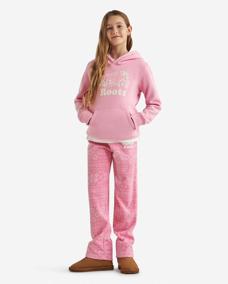 sudadera con capucha cooper fair isle para niños