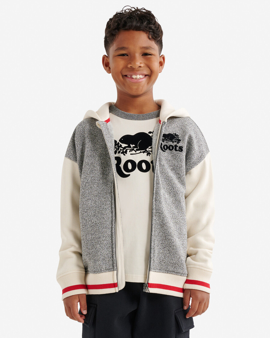 chaqueta universitaria de cabina para niños