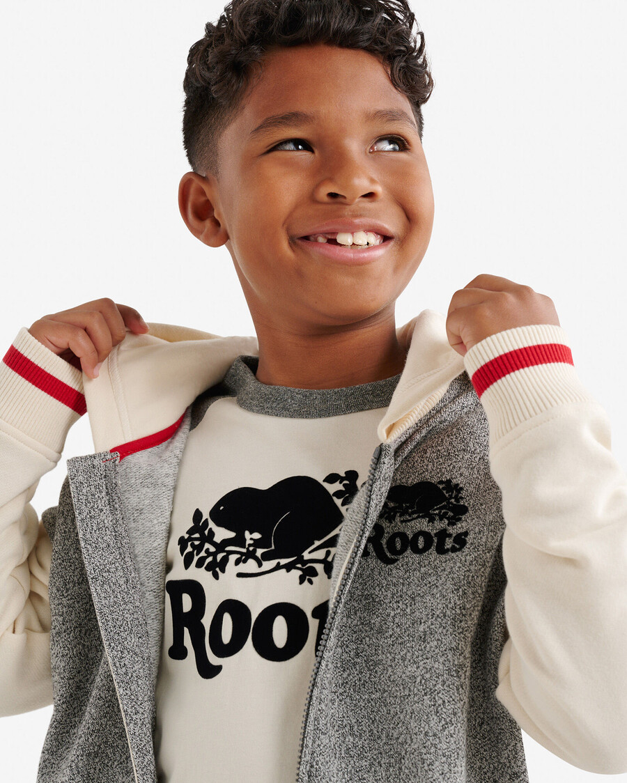 chaqueta universitaria de cabina para niños