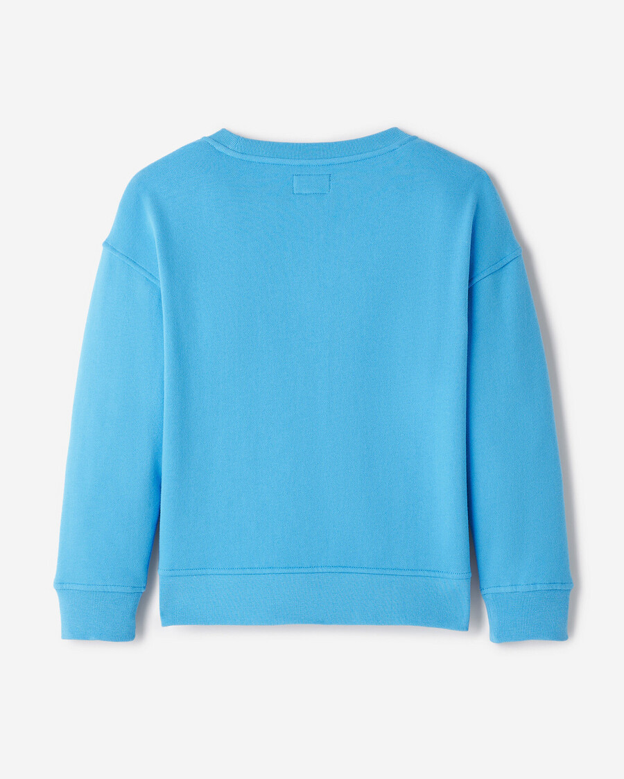 sudadera con capucha y paisaje alpino para niños