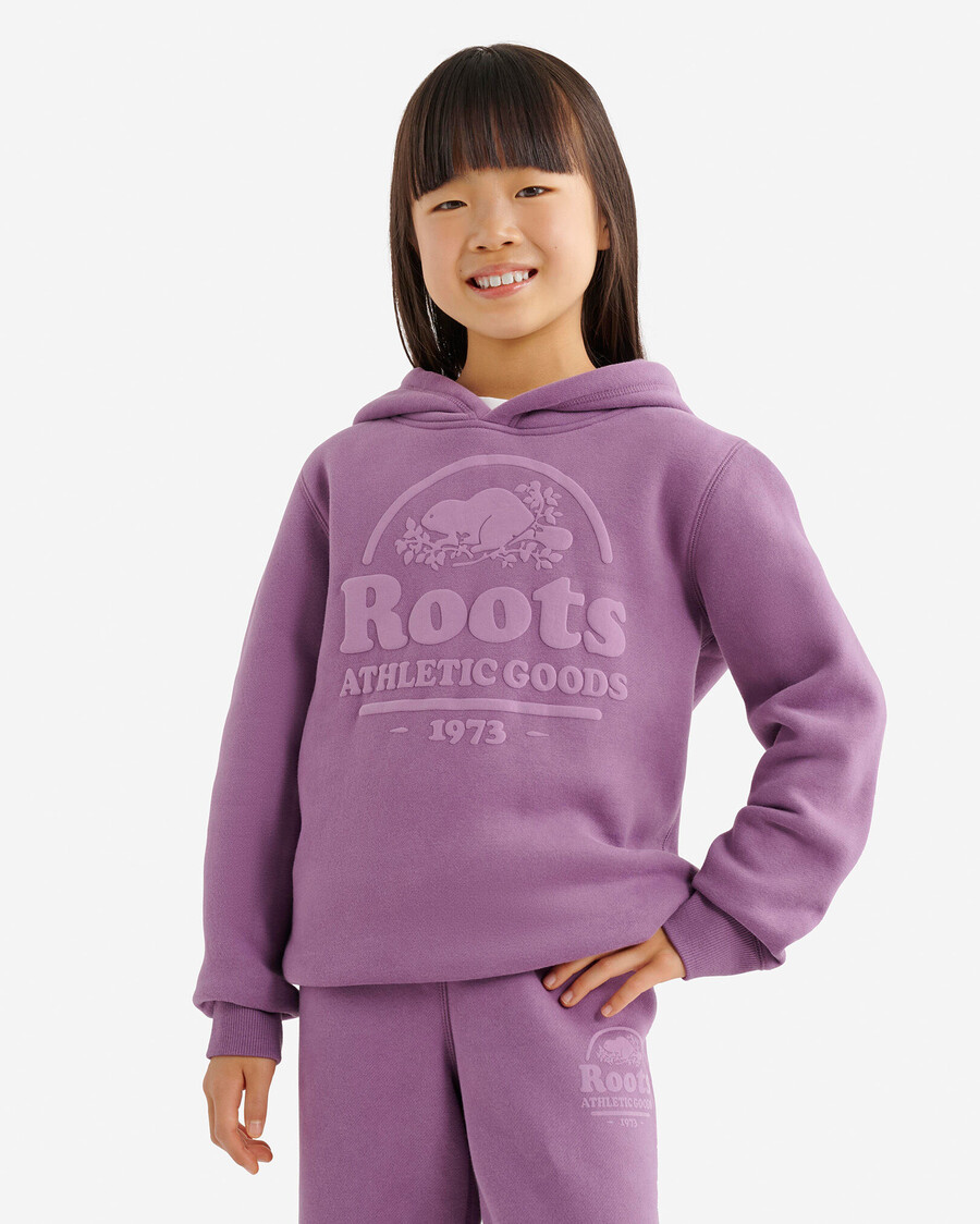 sudadera con capucha heritage beaver para niños