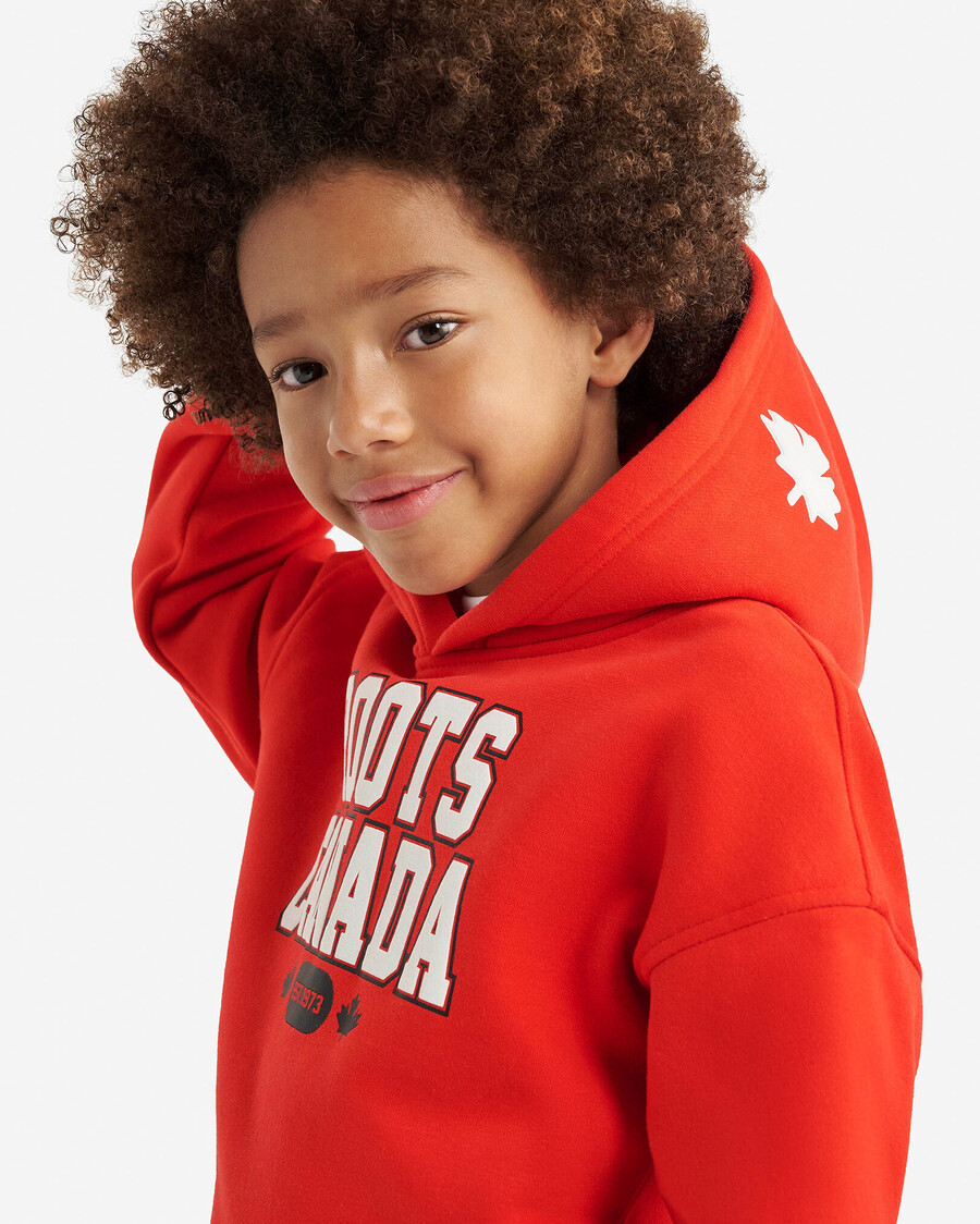 sudadera con capucha northern roots para niños