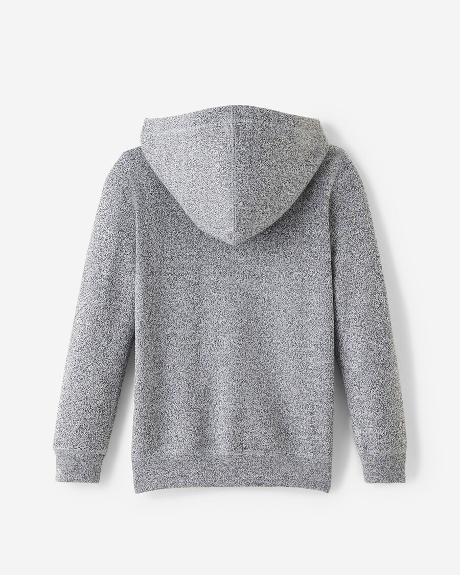 sudadera con capucha y cremallera completa original orgánica para niños