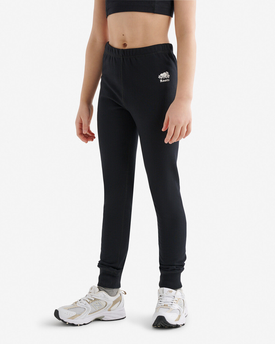 leggings de polar acogedores para niñas