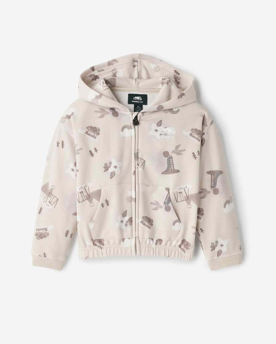 sudadera con capucha y cremallera completa toddler nature playground
