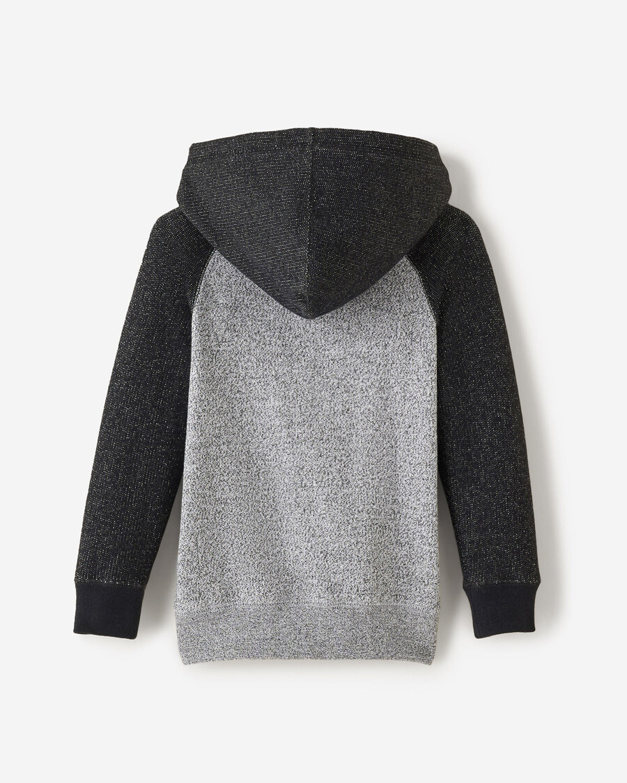 sudadera con capucha y cremallera completa original orgánica para niños pequeños