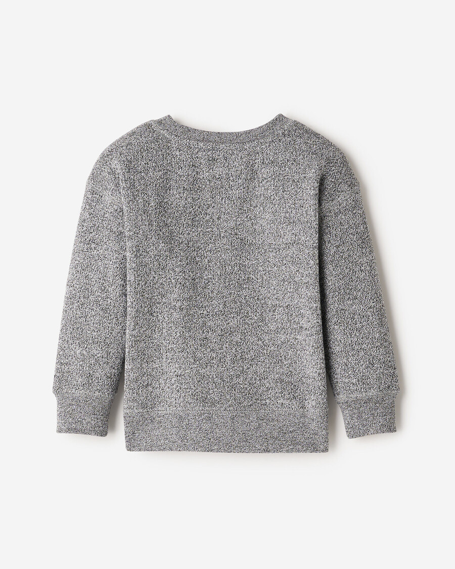 sudadera con apliques roots para niños pequeños
