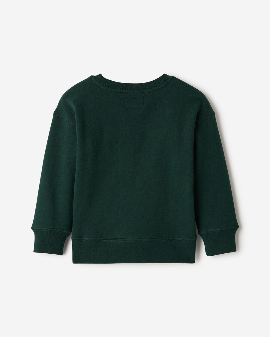 sudadera con apliques roots para niños pequeños