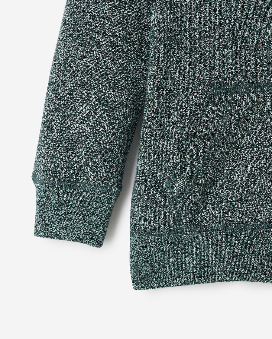 sudadera con capucha y cremallera completa original orgánica para niños pequeños