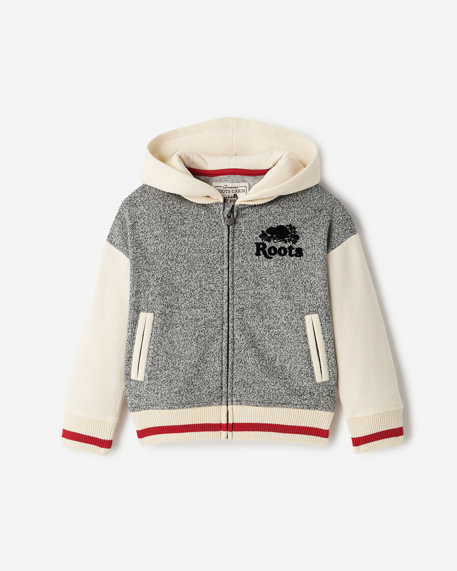 chaqueta universitaria tipo cabina para niños pequeños