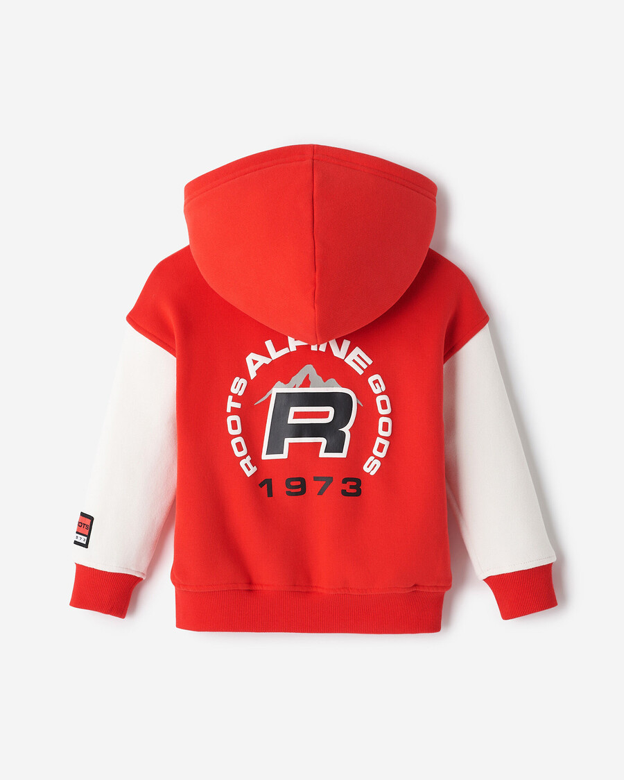 sudadera con capucha y cremallera completa de alpine goods para niños pequeños