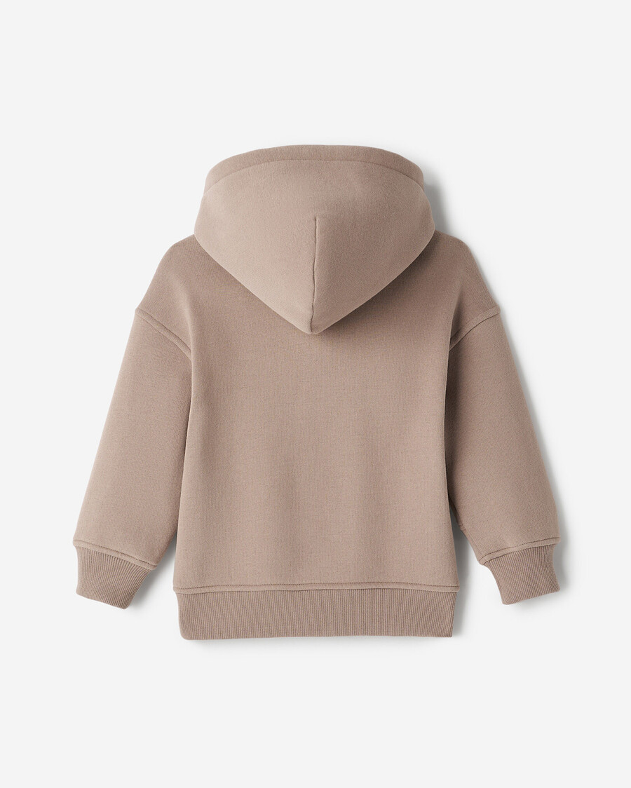 sudadera con capucha y cremallera completa para niños pequeños