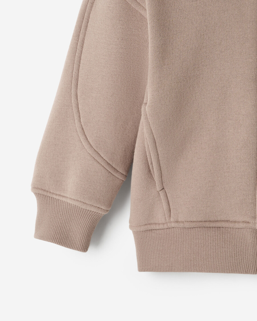 sudadera con capucha y cremallera completa para niños pequeños
