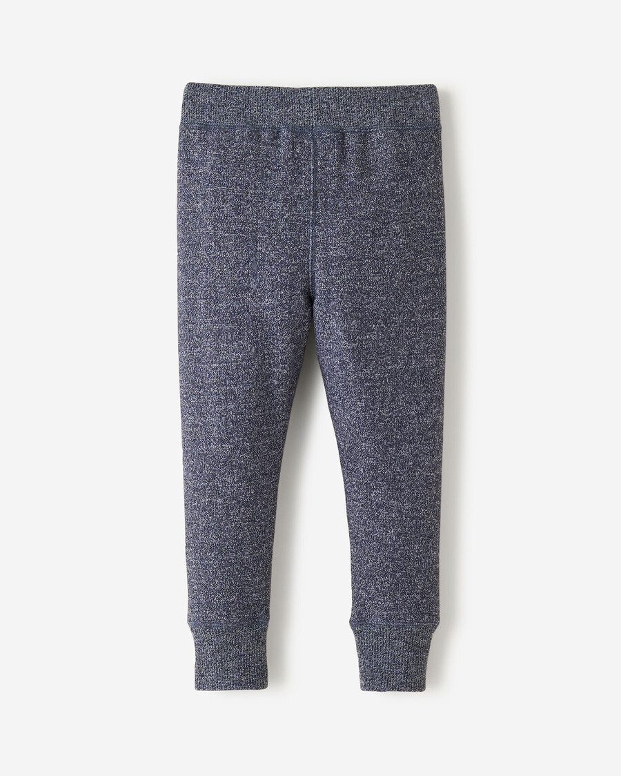 pantalón deportivo de polar acogedor para niñas pequeñas
