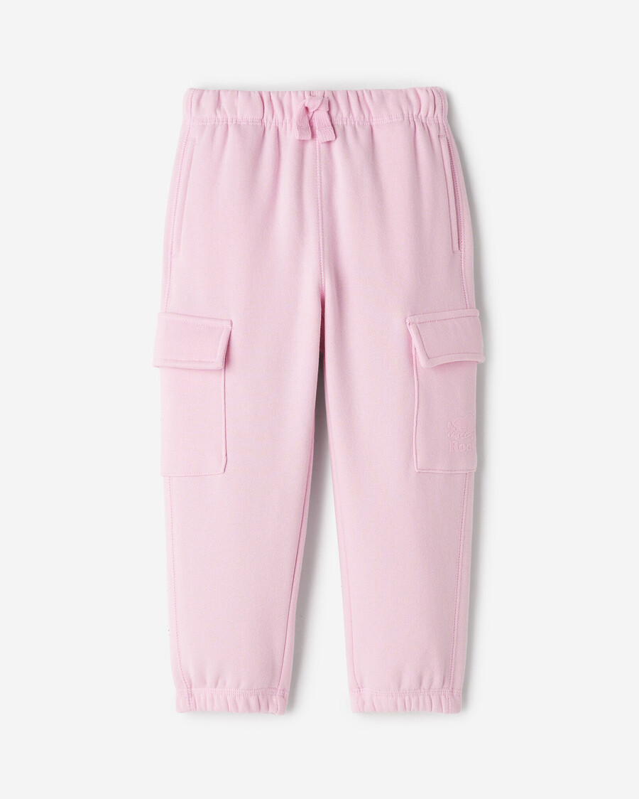 pantalón deportivo cargo holgado orgánico cooper para niños pequeños