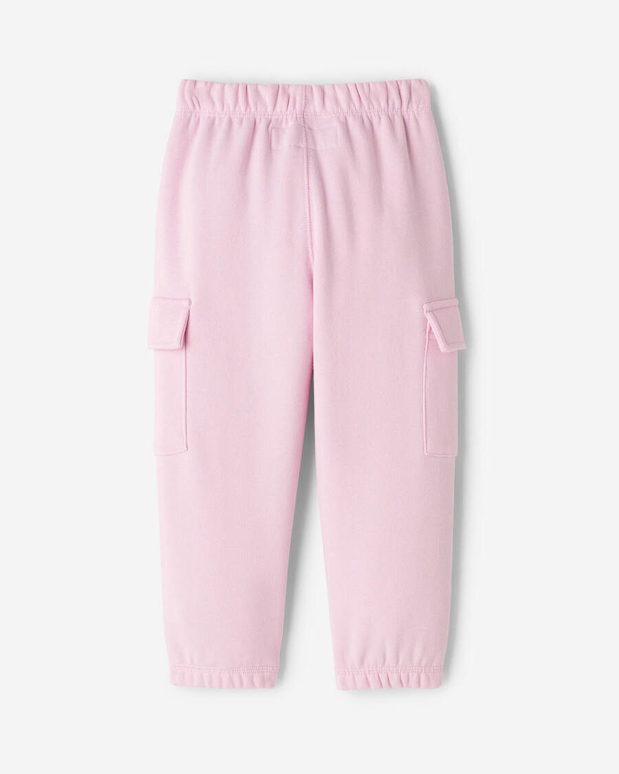 pantalón deportivo cargo holgado orgánico cooper para niños pequeños