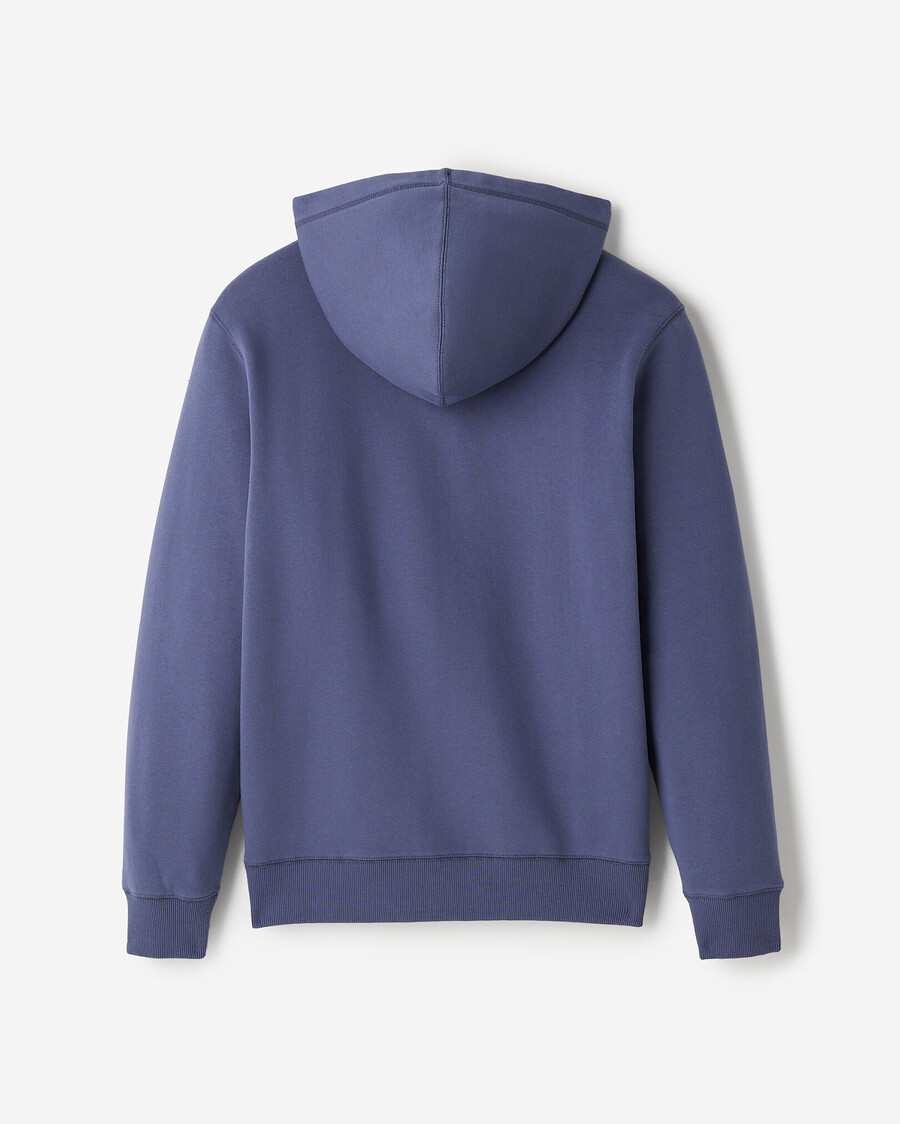 sudadera con capucha y cremallera completa original orgánica