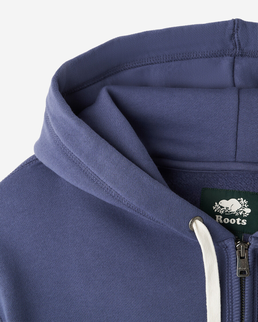 sudadera con capucha y cremallera completa original orgánica