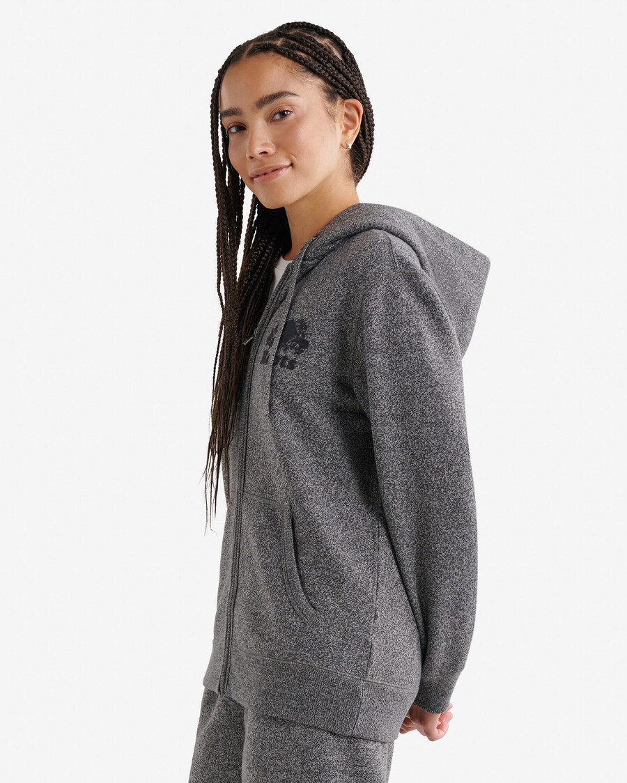sudadera con capucha y cremallera completa original orgánica